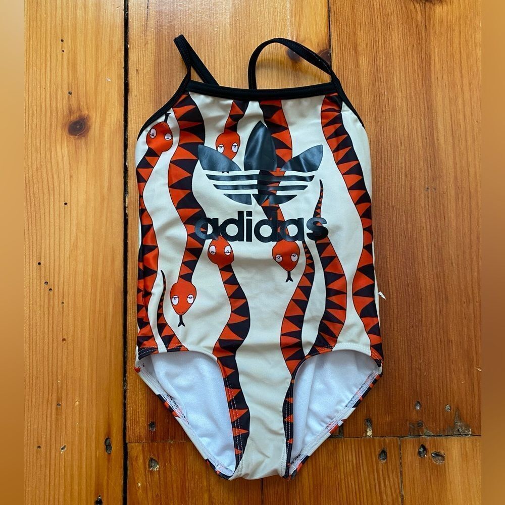 Mini Rodini x adidas snake Swimsuit